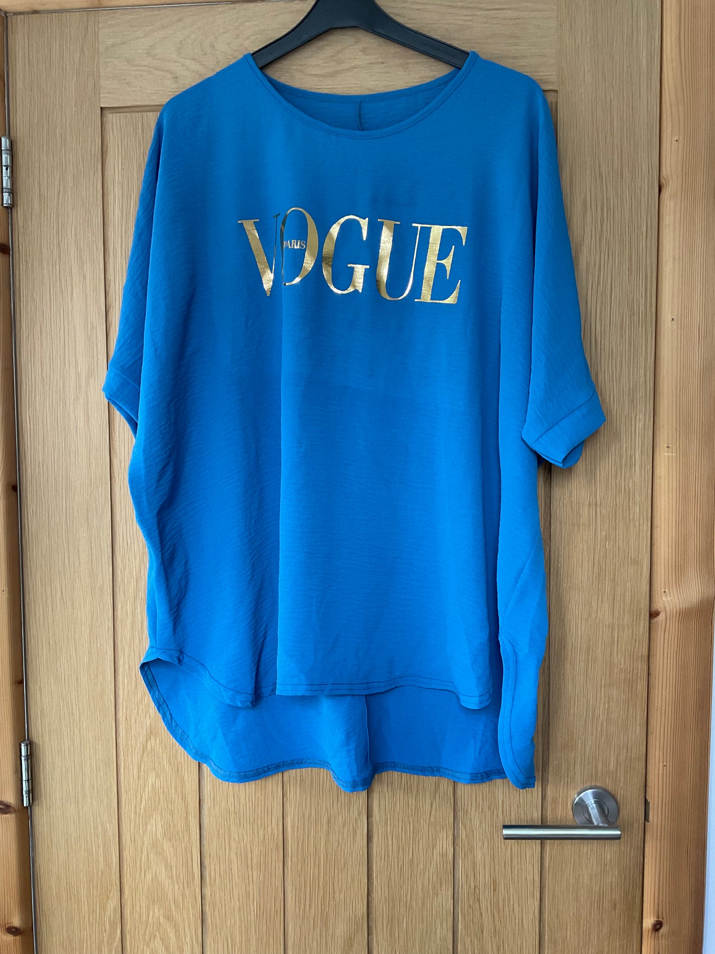 Blue Vogue top